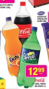 Coca Cola Coke, Fanta Or Sprite-2L Each