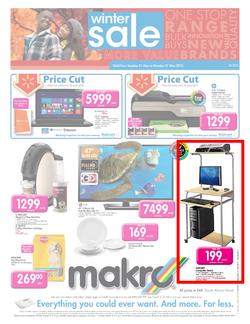 Makro : Winter sale (21 May - 27 May 2013), page 1