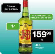J&B Whisky-1L