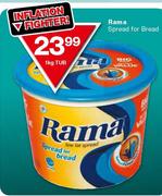 Rama Spread For Bread-1kg Tub