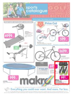 Makro : Sports catalogue (21 May - 3 Jun 2013), page 1