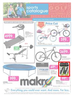 Makro : Sports catalogue (21 May - 3 Jun 2013), page 1