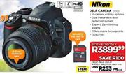 Nikon DSLR Camera(D3100)