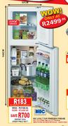 KIC 215ltr Top Freezer Fridge