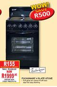 Fuchsware 4 Plate Stove 