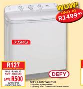 Defy 7.5kg Twin Tub