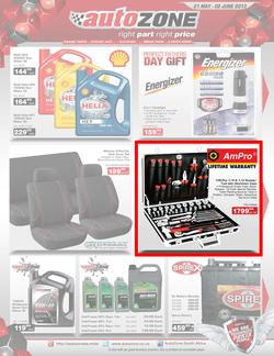 Autozone : Right part, right price (21 May - 2 Jun 2013), page 1