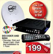 Top TV Decoder And Dish