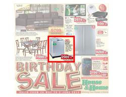House & Home : Birthday sale (26 May - 2 Jun 2013), page 1