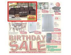 House & Home : Birthday sale (26 May - 2 Jun 2013), page 1