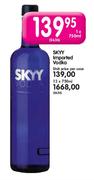 SKYY Imported Vodka-12x750ml