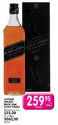 Johnnie Walker Black Label Scotch Whisky-750ml Each