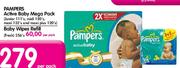 Pampers Baby Wipes Refill(Fresh) 256's-Per Pack