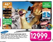 Samsung 46"(117cm) 3D Smart Full HD Slim LED TV(UA46ES7500)