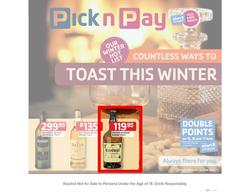 Pick n Pay : Countless ways to toast this winter (9 Jun - 16 Jun 2013), page 1