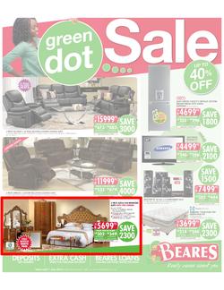 Beares : Green dot sale (Until 7 July 2013), page 1