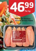 PnP Fresh Skinless Chicken Breast Fillets - Per Kg