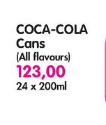 Coca-Cola Cans-24x200ml
