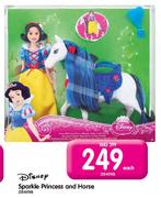Disney Sparkle Princess And Horse Each