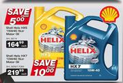 Shell Helix HX5 15W40 5ltr Motor Oil Each
