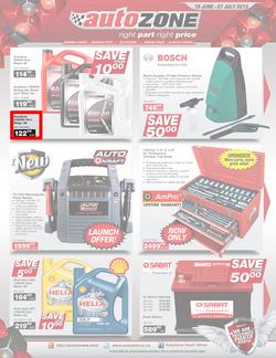 Autozone : Right part, right price (18 Jun - 7 Jul 2013), page 1