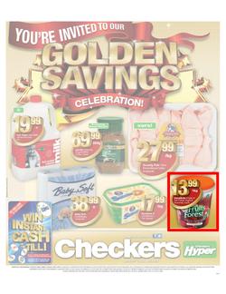 Checkers Western Cape : Golden savings (17 Jun - 23 Jun 2013), page 1