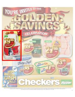 Checkers Western Cape : Golden savings (17 Jun - 23 Jun 2013), page 1