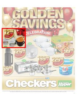 Checkers Western Cape : Golden savings celebration (17 Jun - 23 Jun 2013), page 1