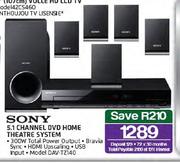 Sony 5.1 Channel DVD Home Theatre System(DAV-TZ140)