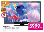 Sinotec 46"(117cm) Full HD Slim LED TV(STL-46KC51F)