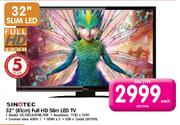 Sinotec 32"(81cm) Full HD Slim LED TV(STL32KC68FNB/VBF)