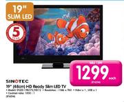Sinotec 19"(48cm) HD Ready Slim LED TV(STLED-19KC72/HD12)