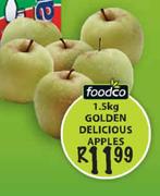 Foodco Golden Delicious Apples-1.5kg