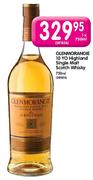 Glenmorangie 10 Yo Highland Single Malt Scotch Whisky-750ml