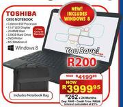 Toshiba C850 Notebook