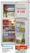 Kelvinator Top Freezer Fridge-205Ltr