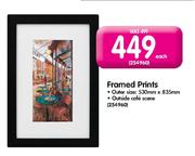 Framed Prints Each