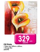 Oil Prints Each