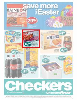 Checkers KZN : Save More This Easter (25 Mar - 9 Apr), page 1