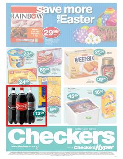 Checkers KZN : Save More This Easter (25 Mar - 9 Apr), page 1