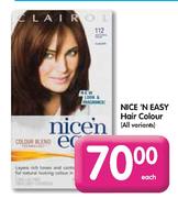 Nice 'N Easy Hair Colour (All Variants)-Each