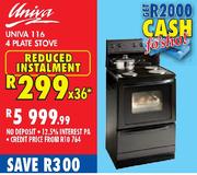 Univa 116 4 Plate Stove