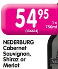 Neederburg Cabernet Sauvignon, Shiraz Or Merlot-750ml