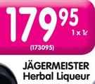 Jagermeister Herbal Liqueur-1Ltr