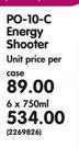PO-10-C Energy Shooter-6x750ml