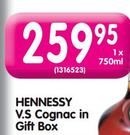 Hennessy V S Cognac In Gift Box-750ml