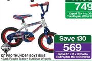 Huffy 12" Pro Thunder Boys Bike