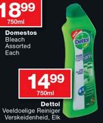 Dettol Veeldoelige Reiniger Verskeidenheid-750ml