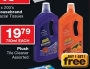 Plush Tile Cleaner Assorted-750ml Each