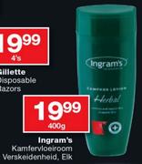 Ingram's Kamfervloeiroom Verskeidenheid-400g